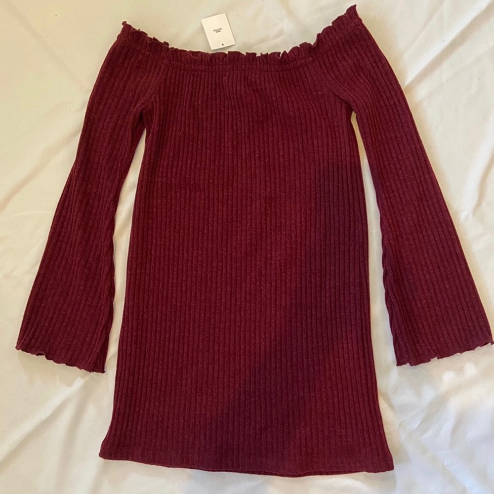 Off the shoulder dress